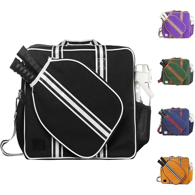 Daily Use Waterproof Athletic Pickleball Bag for Sports Enthusiasts-Durable Polyester Material Versatile for Multiple Racket