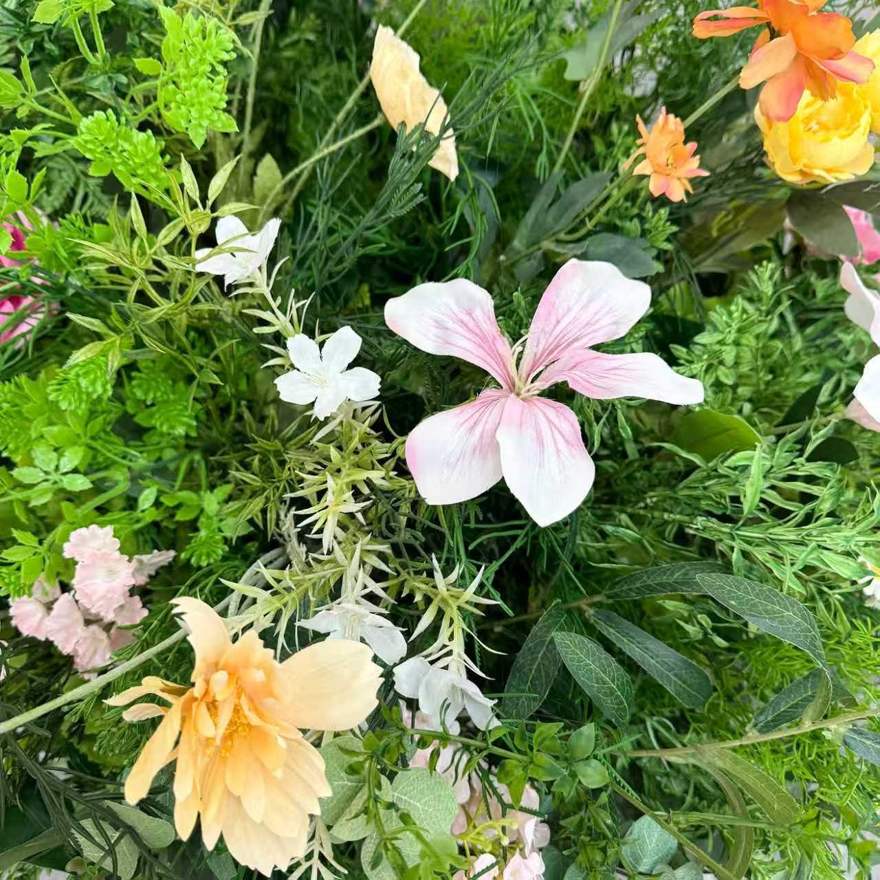 Waterfall Silk Artificial Flowers for Wedding Birthday Banquet Hotel & Engagement Decor-Scented Lightweight Modern Design