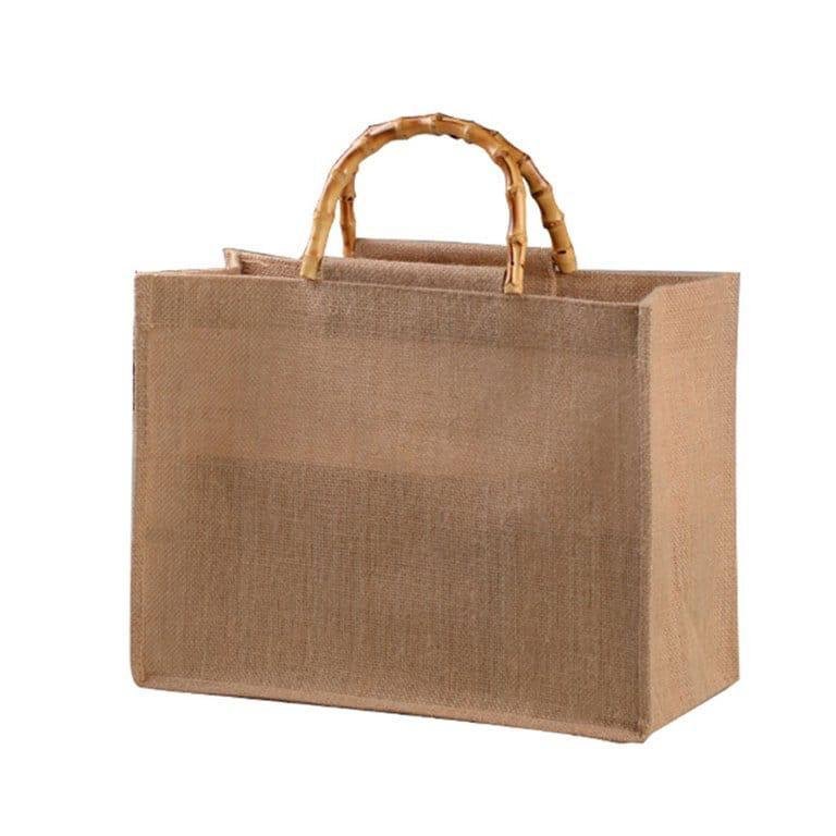 Aesthetic Jute Bag Brown 