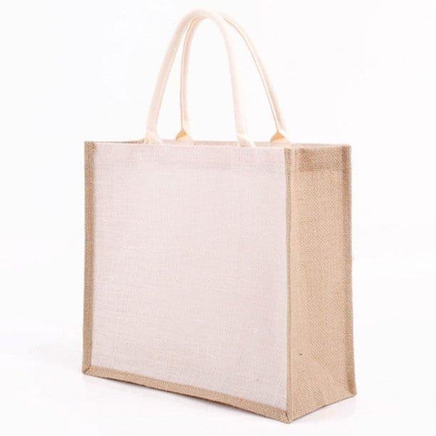 White Color Jute Bags