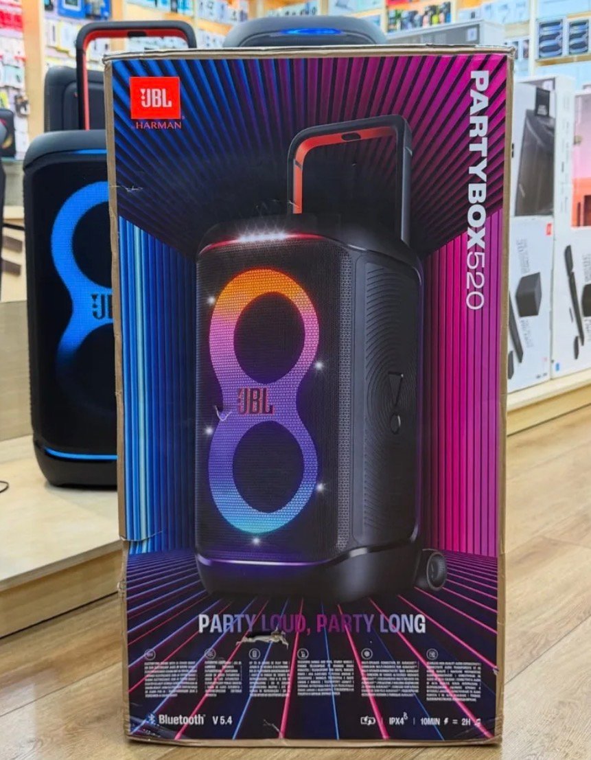 JBL PartyBox 520 400W Portable Party Speaker