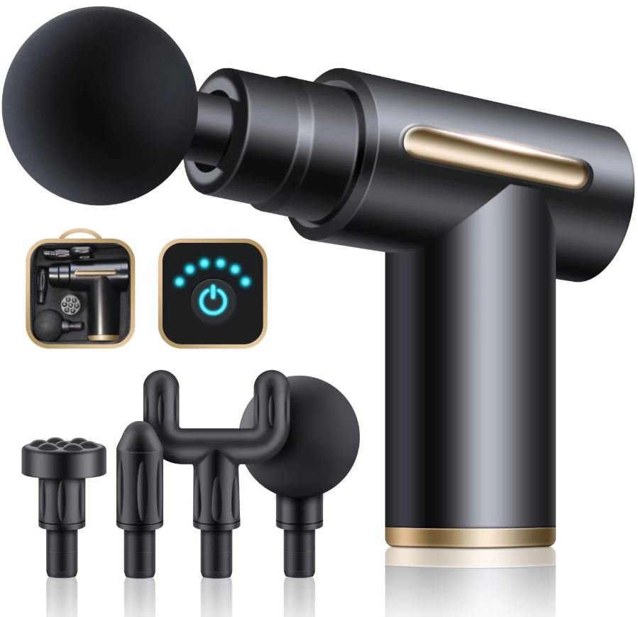 USB Massage Gun Deep Tissue Percussion Muscle Massager